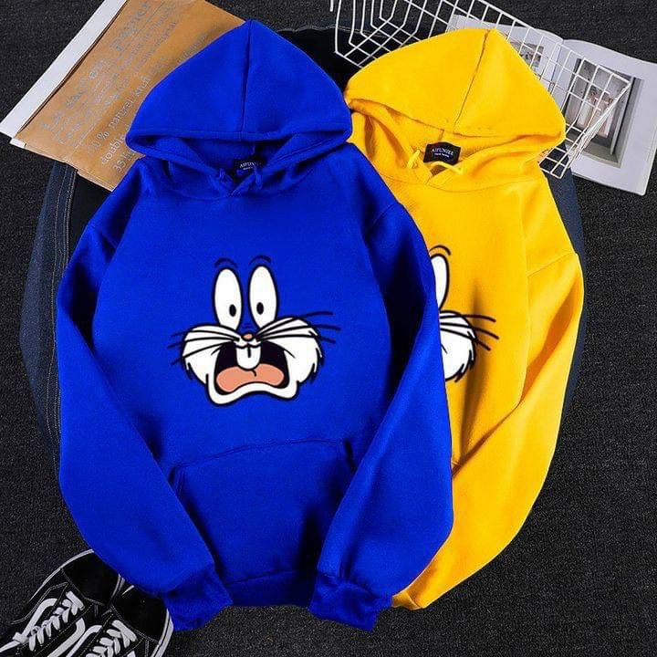 BLUE BUNNY HOODIE