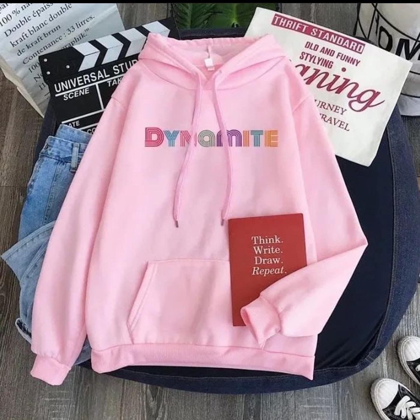PINK DYNAMITE HOODIE