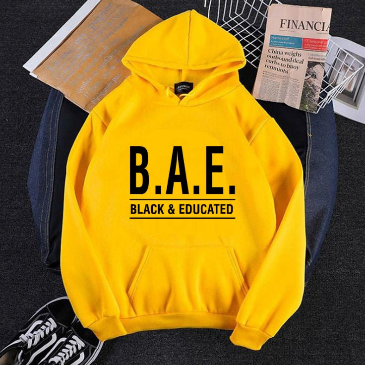 Yellow B.A.E Hoodie (KO-HD-0119)