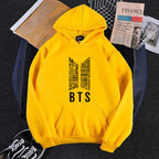 YELLOW BTS HOODIE