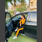 New Yellow Panel Full Sleeves Track Suit (KO-TS-0038)