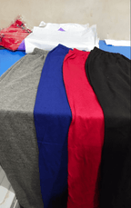 Pack of 4 High Waisted Plain Sleeping Pajamas