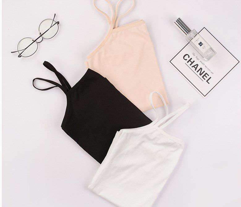 CAMISOLE TOP - STANDARD - PACK OF 3 - MIX COLORS (KO-CNS-251)