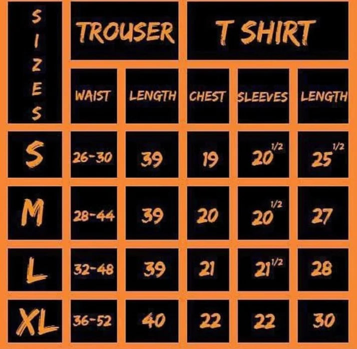 Brown Baggie Style half Sleeves T-shirt With Loose Trouser