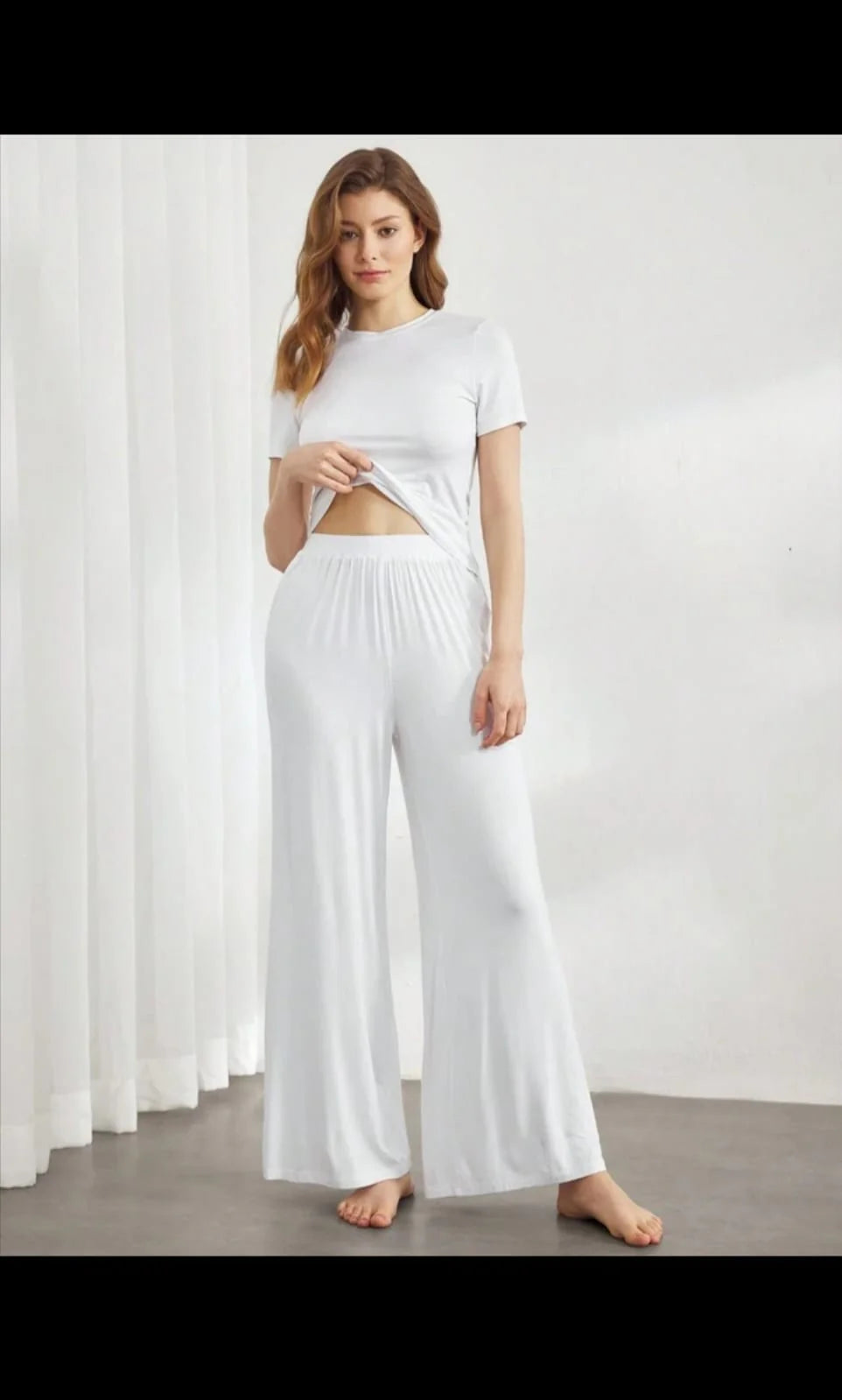 Pack Of 3 Plazzo Pajamas For Ladies (KO-642)