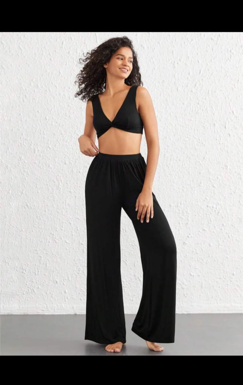 Pack Of 3 Plazzo Pajamas For Ladies (KO-642)