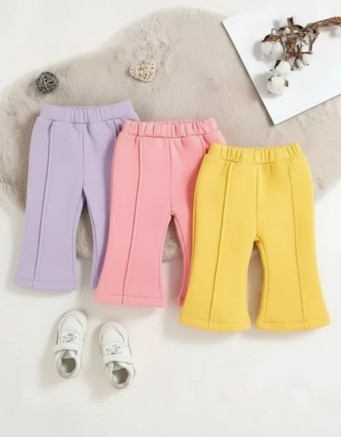 Pack of Three Multi colours Kids Fleece Trousers (TA-001)