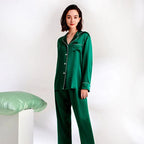 SILK NIGHT SUIT – GREEN (KO-SN-0275)