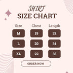 Black With White Heart Long Shirt For Women (KO-LS-520)