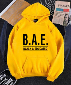 Yellow B.A.E Hoodie (KO-HD-0119)