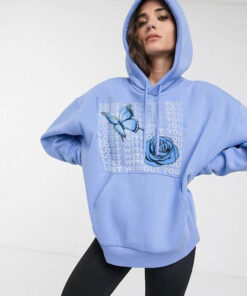SKY BLUE LOST WITHOUT YOU HOODIE