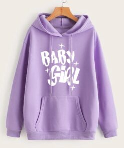PURPLE BABY GIRL HOODIE