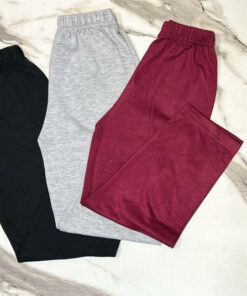 Pack Of 3 Kids Plain Trouser (KO-641)