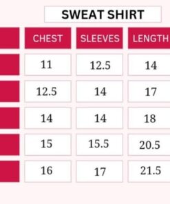 kids size chart